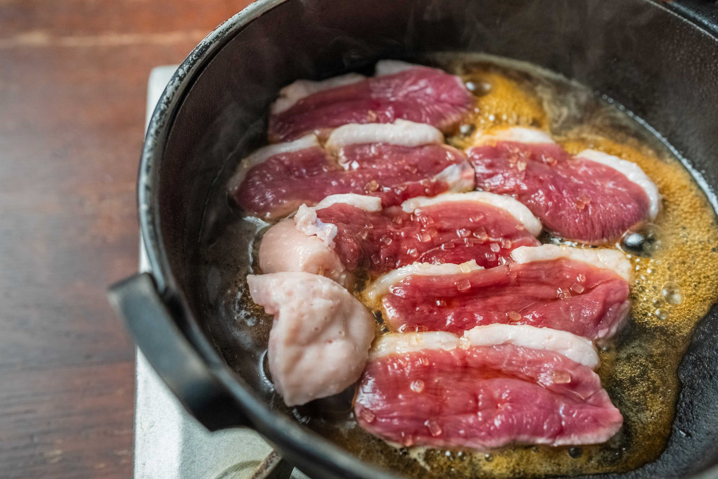 お取り寄せグルメ　鴨すき　すき焼き　鴨すきセット　取り寄せ　河内鴨とクレソンのすき焼き　母の日　父の日　お歳暮　お中元　ギフト　贈り物　鴨料理　鴨肉　鴨の肉　ツムラ本店